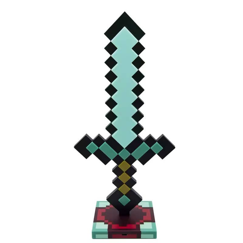 Pixel Diamant Sværd Lampe