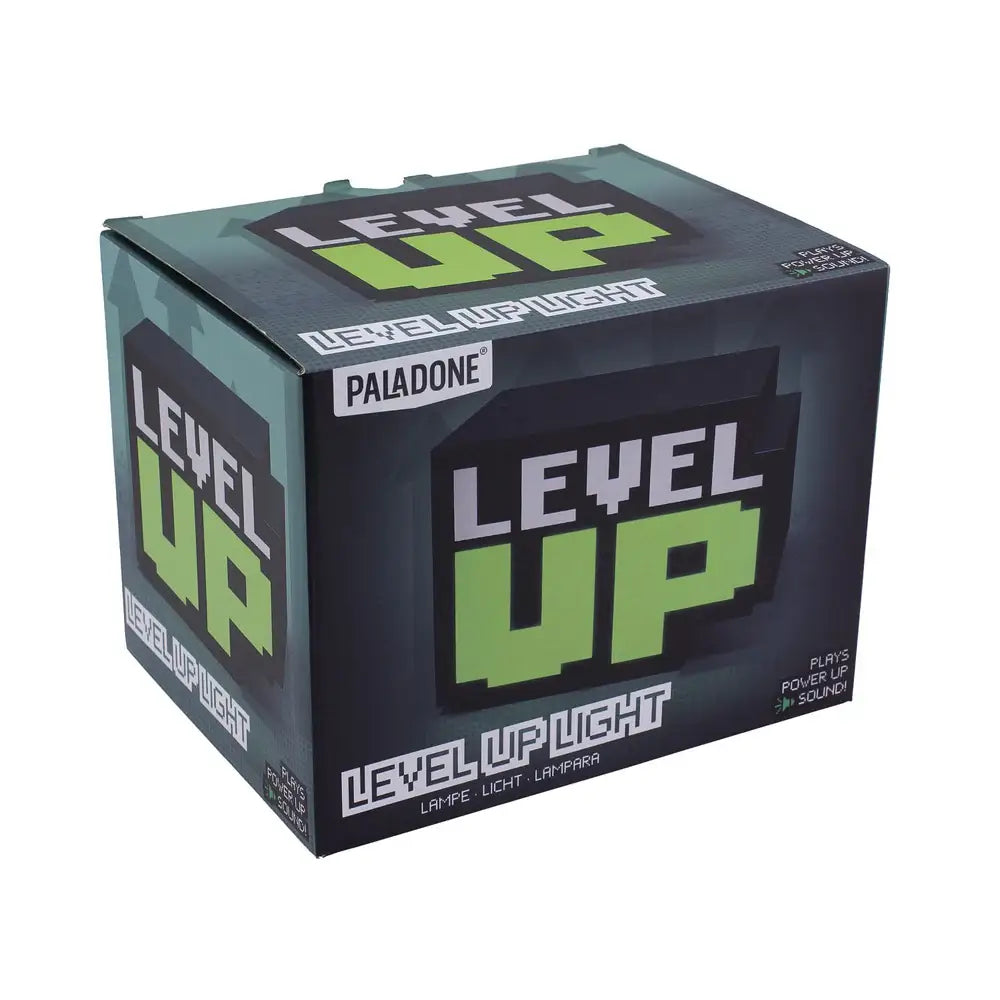 Level up-lampe med lyd, spil i retrostil